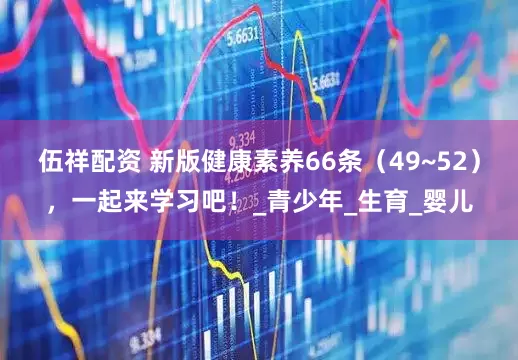 伍祥配资 新版健康素养66条（49~52），一起来学习吧！_青少年_生育_婴儿